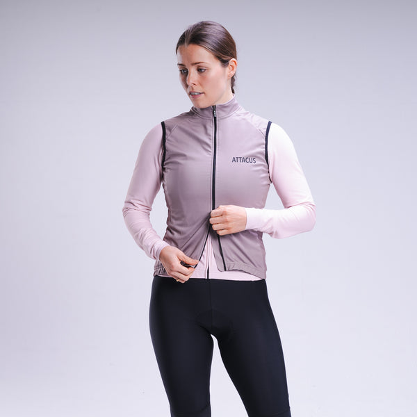 Women's Brown Insulated Gilet