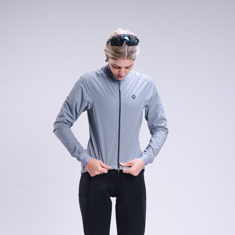 Women's Grey Waterproof Jacket