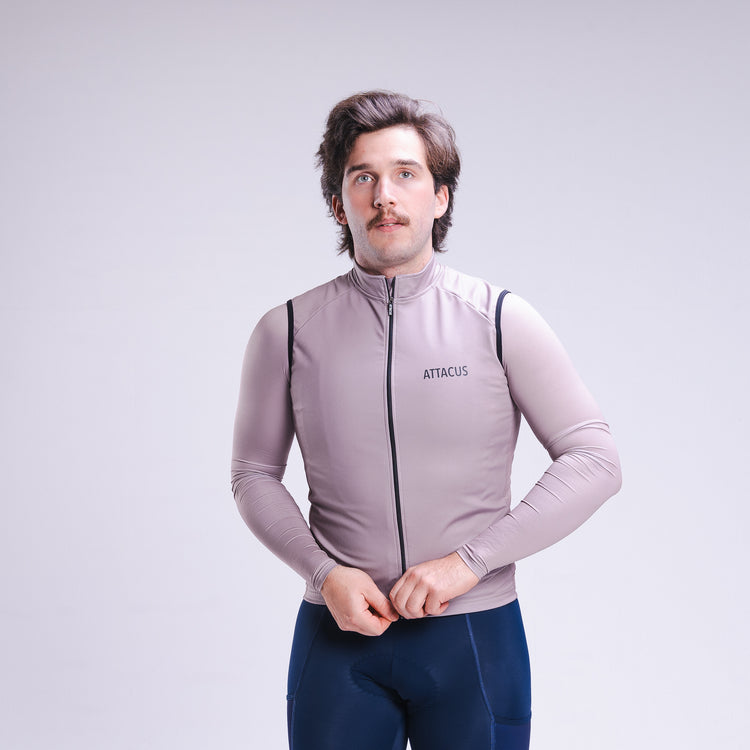Men's Brown Insulated Gilet