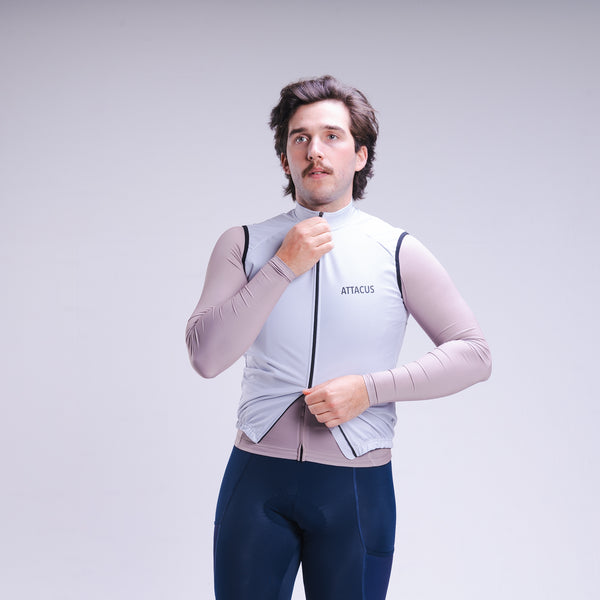 Men's Light Grey Insulated Gilet