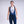 Load image into Gallery viewer, Women&#39;s Navy Adventure Bib Tights
