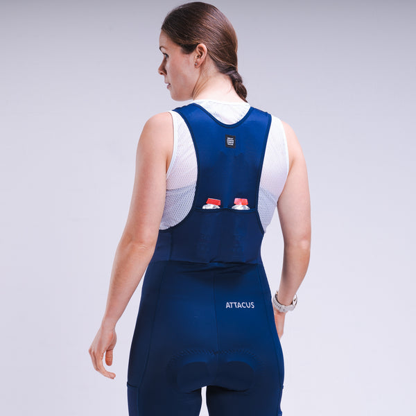 Women's Navy Adventure Bib Tights