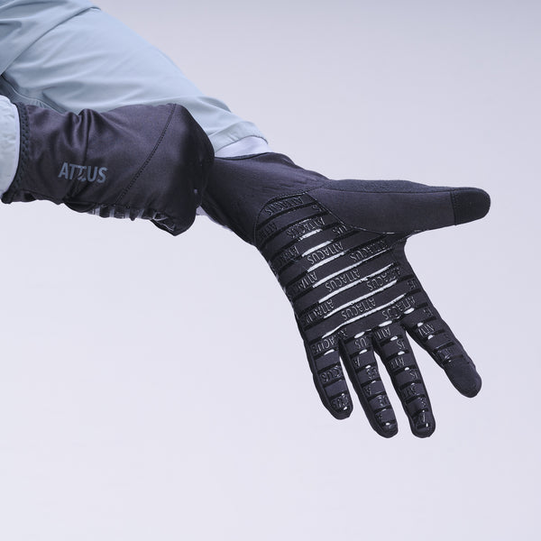 Black Autumn Full Finger Gloves