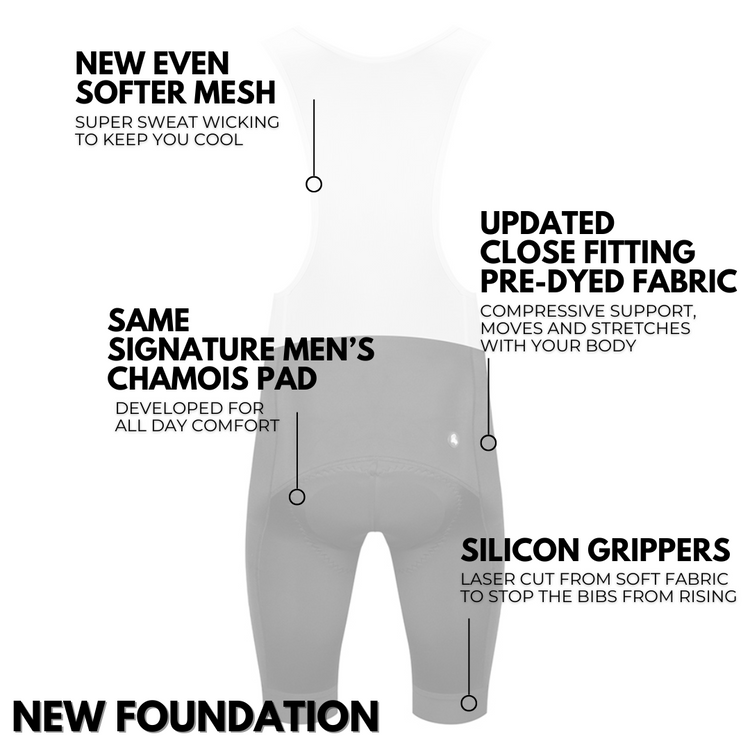Men's Clay Foundation Bib Shorts