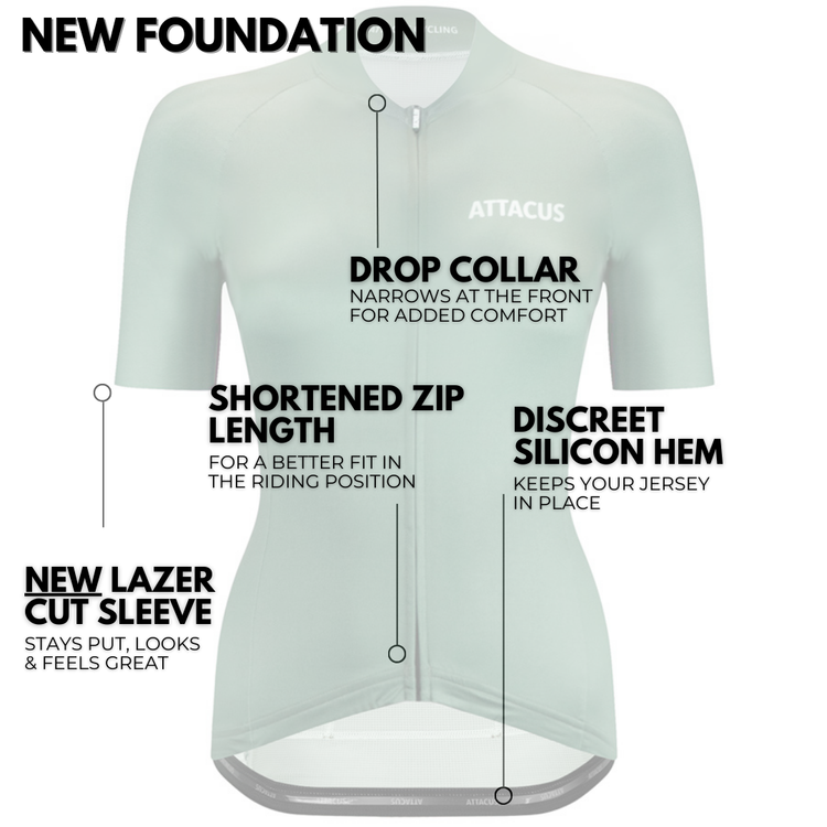 Women's Bistro Green Foundation Jersey