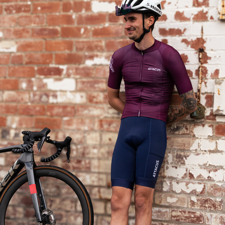Enhanced Adventure Men's Cycling Bib Shorts Navy