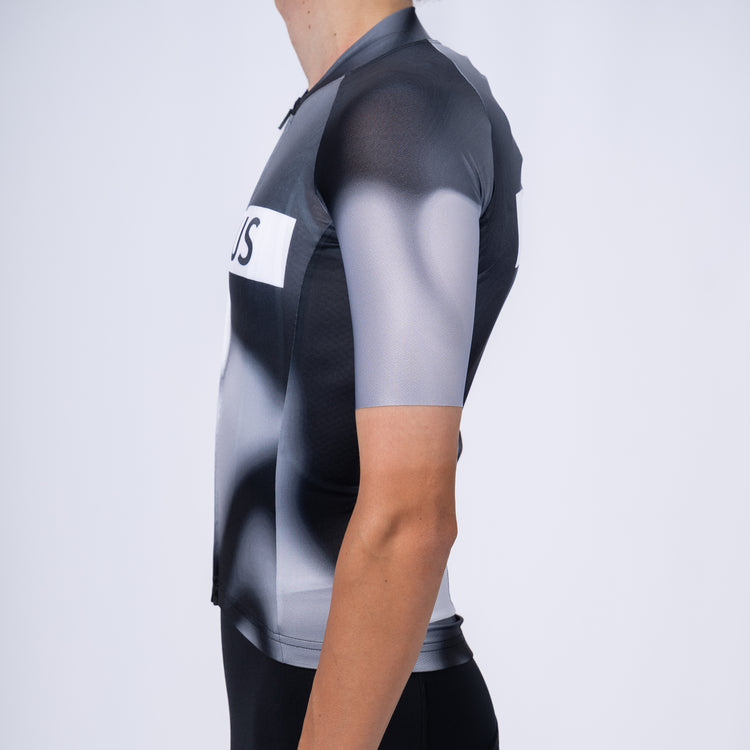 Ember Grey Marble New Foundation Cycling Jersey Men