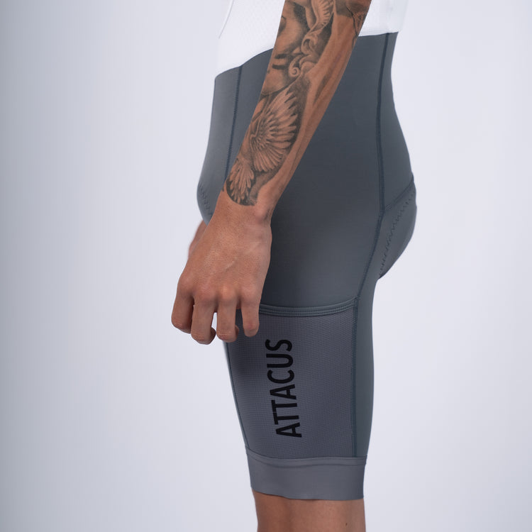 Enhanced Adventure Men's Cycling Bib Shorts Grey