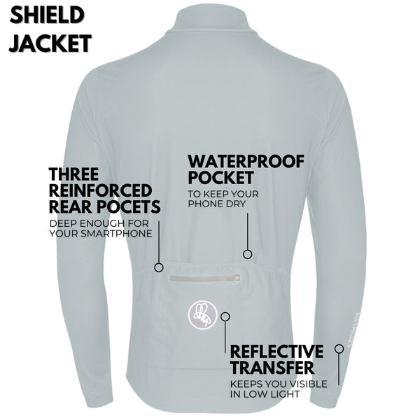 Men's Dark Teal Shield Jacket