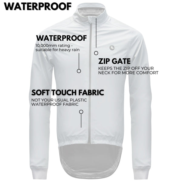 Men's Grey Waterproof Jacket