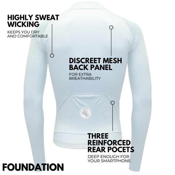 Men's Teal Long Sleeve Foundation Jersey