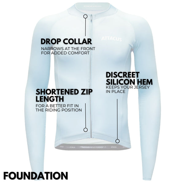 Men's Teal Long Sleeve Foundation Jersey