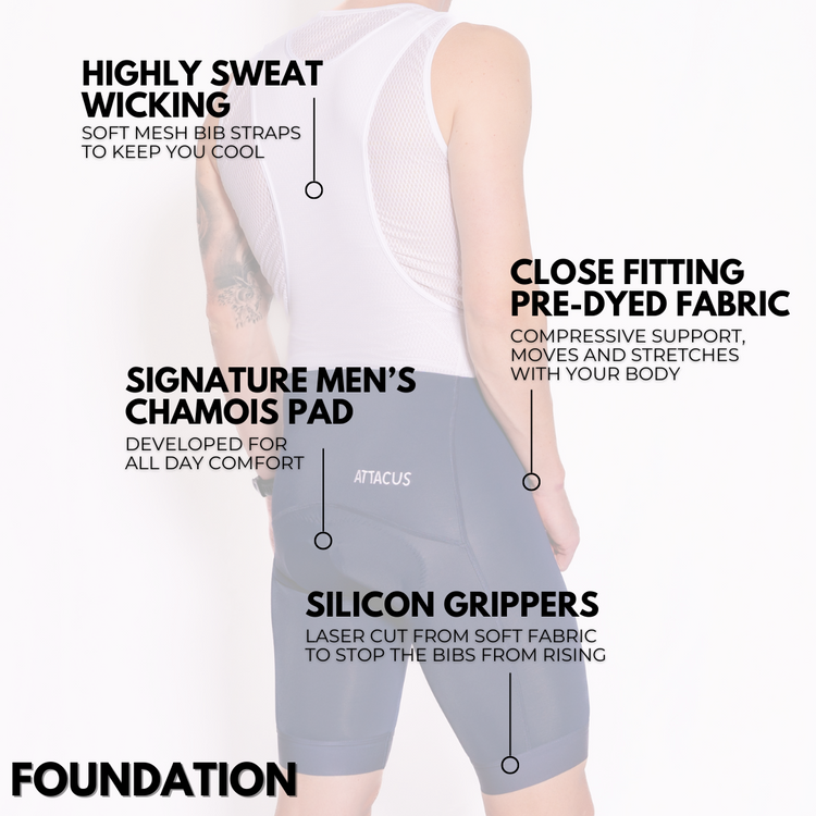 Men's Navy Bib Shorts