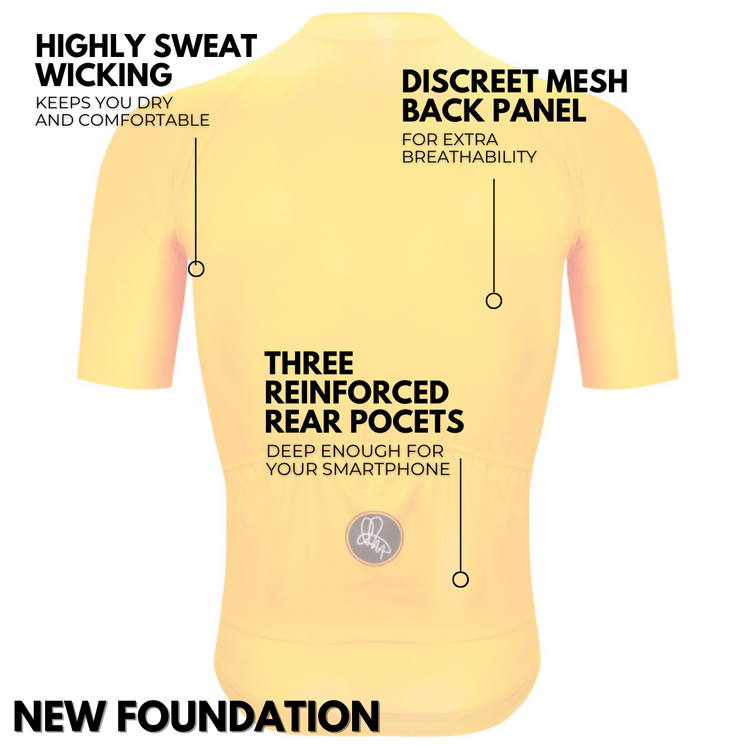 Men's Orange Foundation Jersey