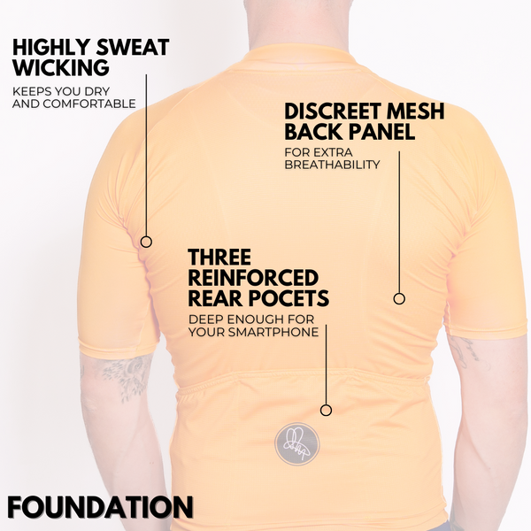 Men's Orange Foundation Jersey