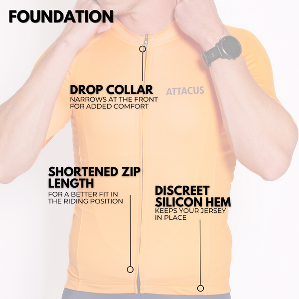 Men's Orange Foundation Jersey