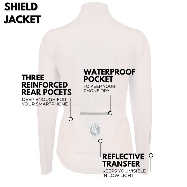Women's Pale Purple Shield Jacket