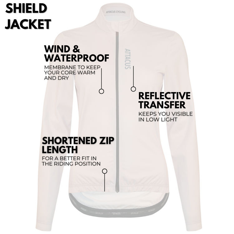 Women's Pale Purple Shield Jacket