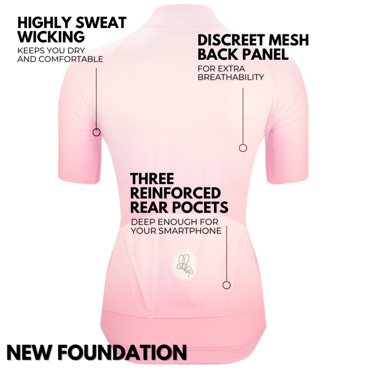 Women's Pink Dissolve Foundation Jersey