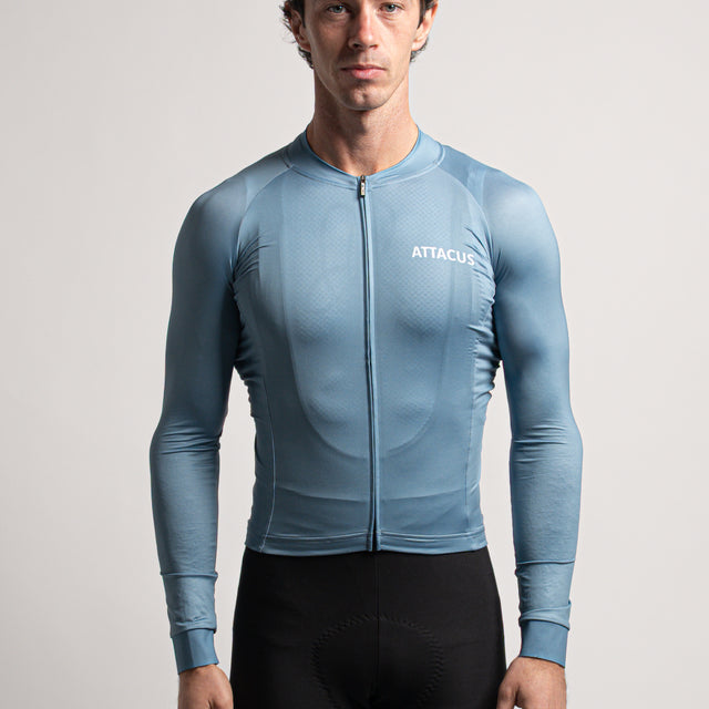 Smoke Blue LS Jersey