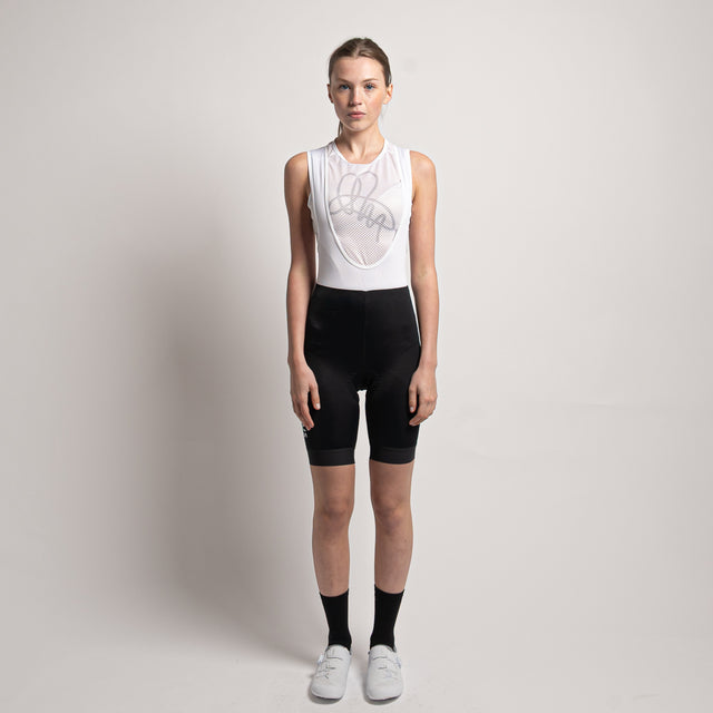 Women's Black Foundation Bib Shorts