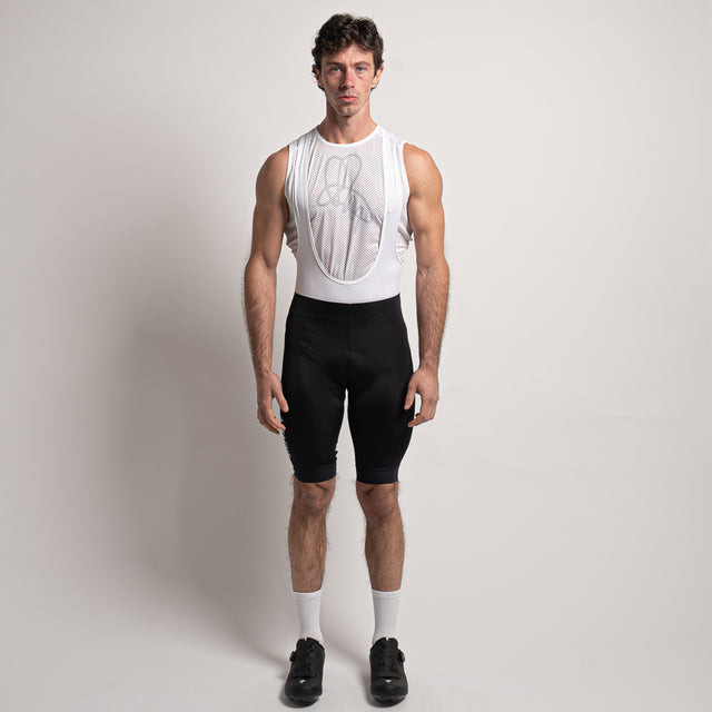 Men's Black Foundation Bib Shorts