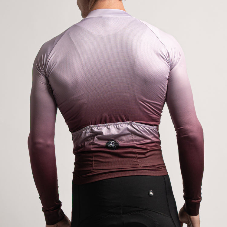 Dissolve Dark Purple LS Jersey