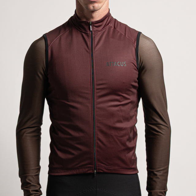 Dark Purple Insulated Gilet