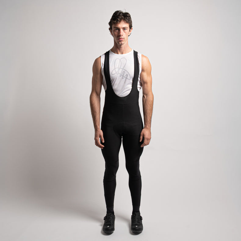 Black Foundation Bib Tights