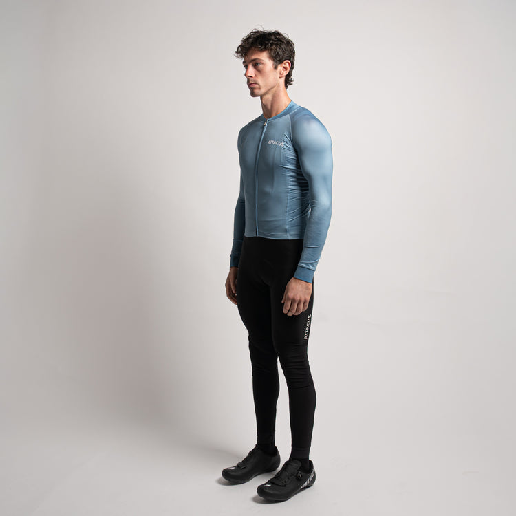Smoke Blue LS Jersey