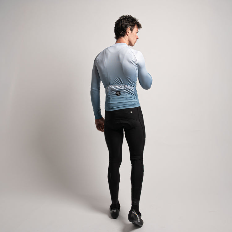 Dissolve Smoke Blue LS Jersey