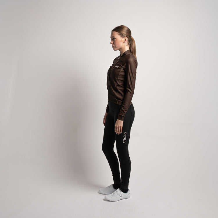Brown Thermal LS Jersey W