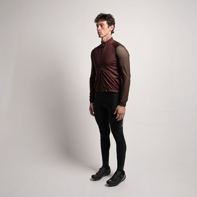 Dark Purple Insulated Gilet