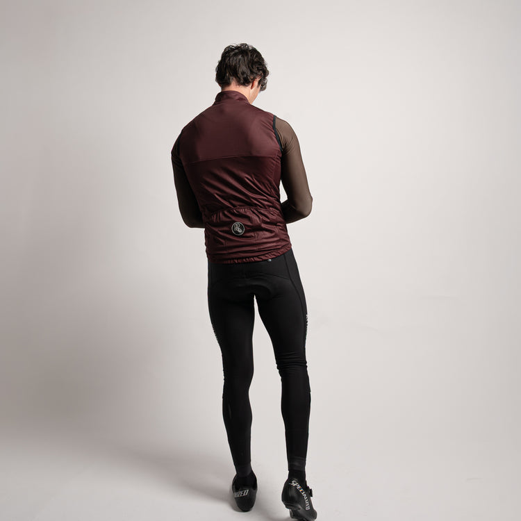 Dark Purple Insulated Gilet