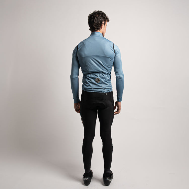 Smoke Blue Insulated Gilet