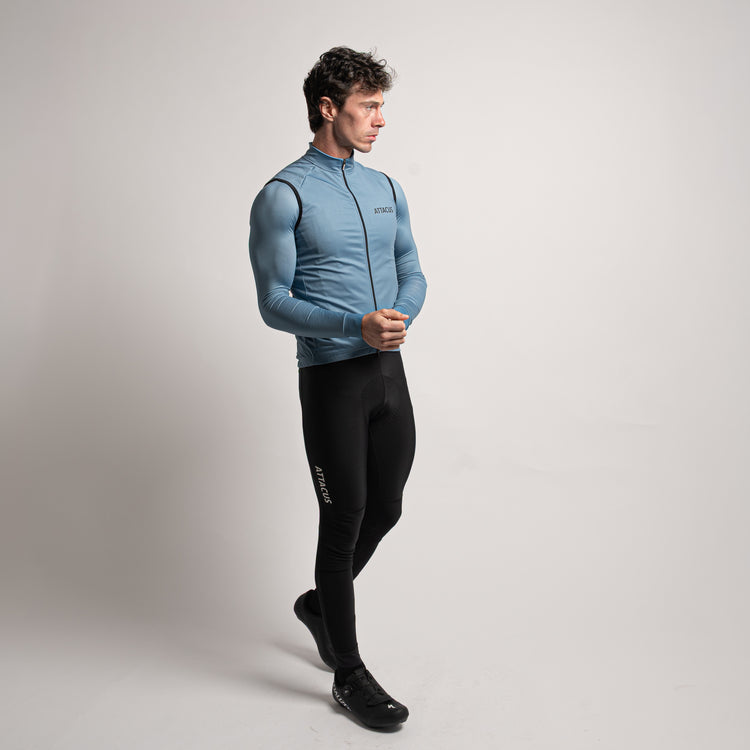 Smoke Blue Insulated Gilet