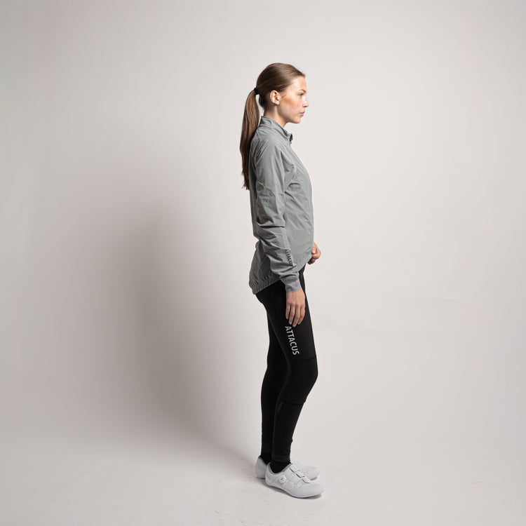 Women's Grey Waterproof Jacket