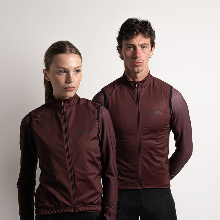 Dark Purple Insulated Gilet W