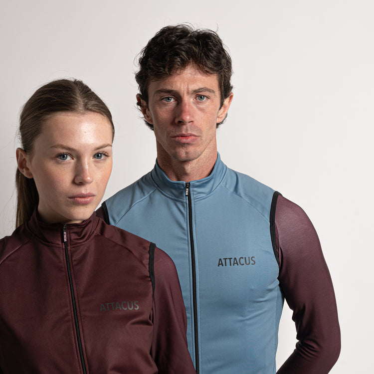 Smoke Blue Insulated Gilet
