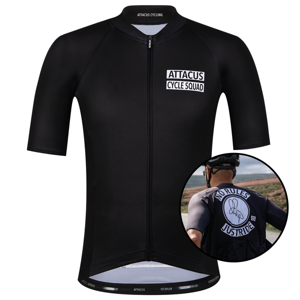 Men's Black Cycle Squad Foundation Jersey