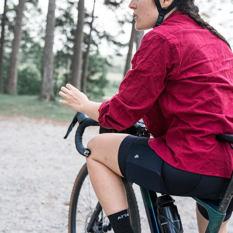 Women's Black Adventure Bib Shorts
