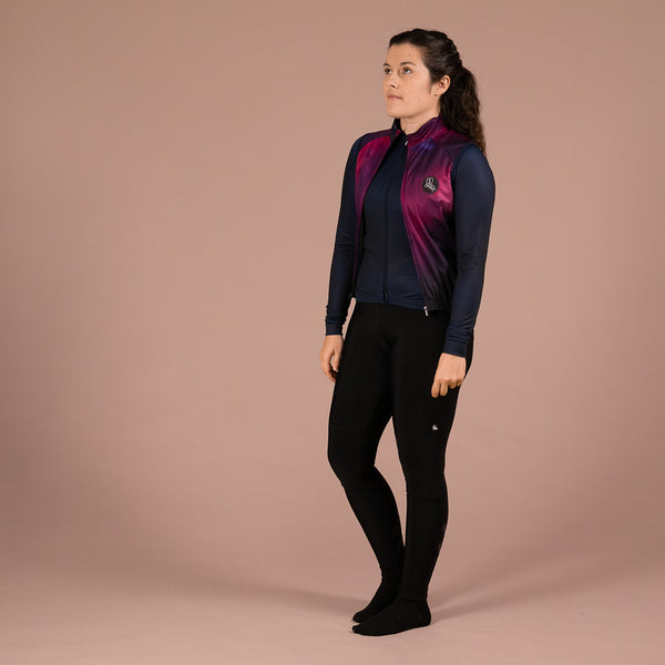 Women's Navy Thermal 2 Long Sleeve Jersey