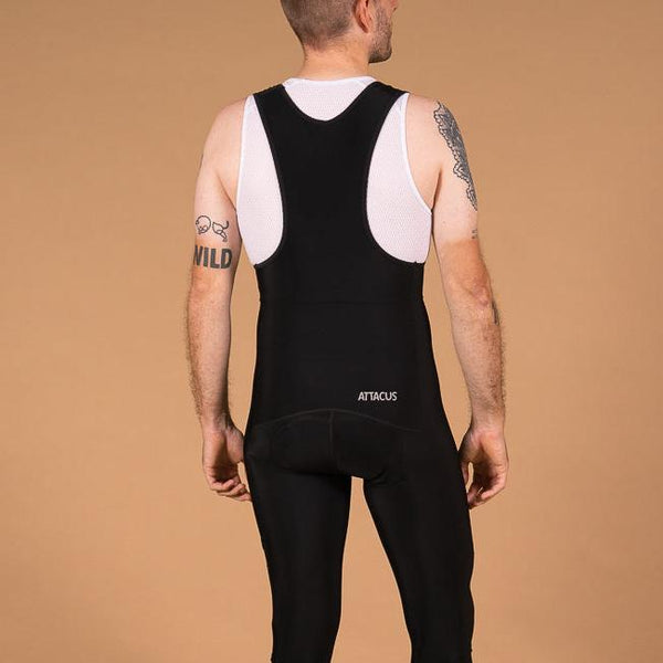 Men's Black Thermal Foundation Bib Tights