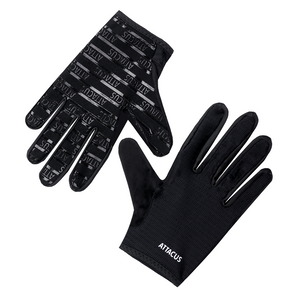 Black Lightweight Full Finger Gloves
