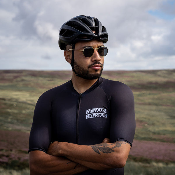 Men's Black Cycle Squad Foundation Jersey