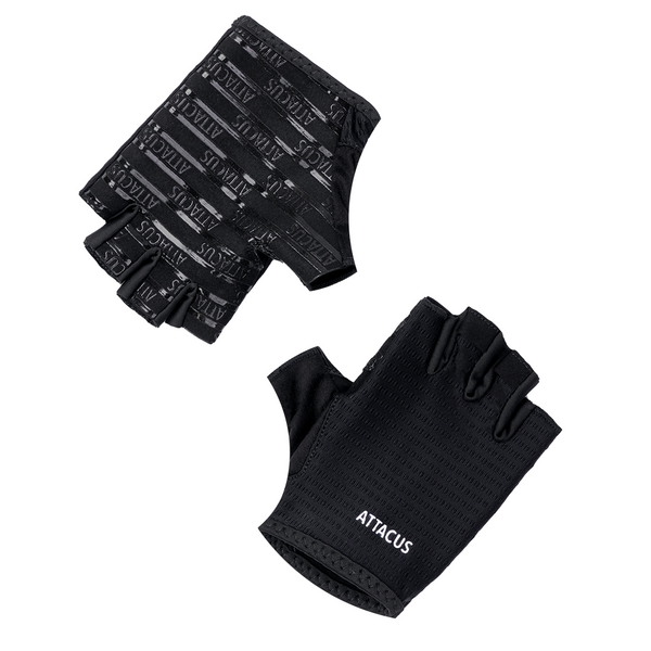 Black Lightweight Short Finger Gloves