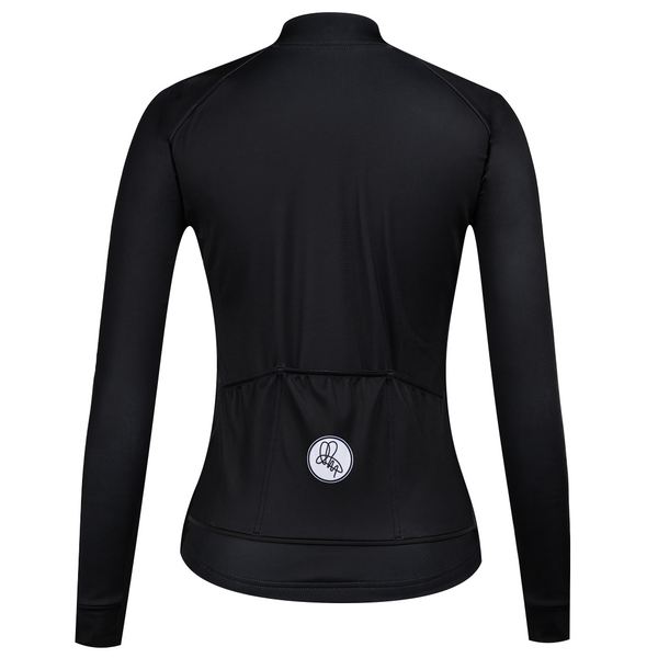Women's Black Thermal 2 Long Sleeve Jersey