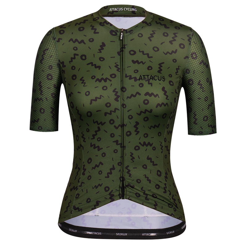 Women's Green Sketch Evo Jersey